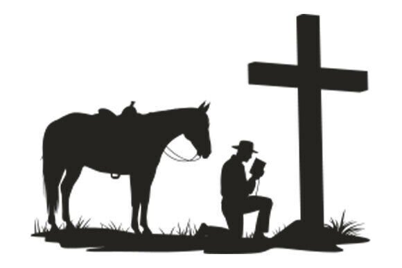 Cowboy Praying at Cross Vector: A Designer’s Honest Take