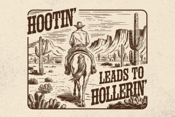 Hootin Leads to Hollerin, Cowboy Design Review