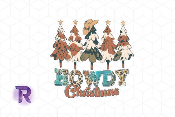 Howdy Christmas Cowboy for Real Embroidery Projects