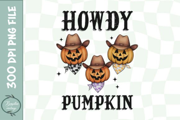 Howdy Pumpkin Western Halloween PNG Review for Real Projects