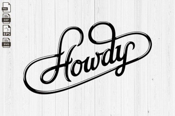 Howdy, Typography, Yall, Cowboy, Cowgirl Embroidery Design Review