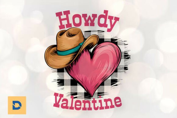 Howdy Valentine Western Love Themed PNG Review for Embroidery Projects