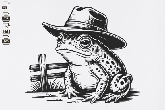 Vintage Cowboy Frog Embroidery Design Review